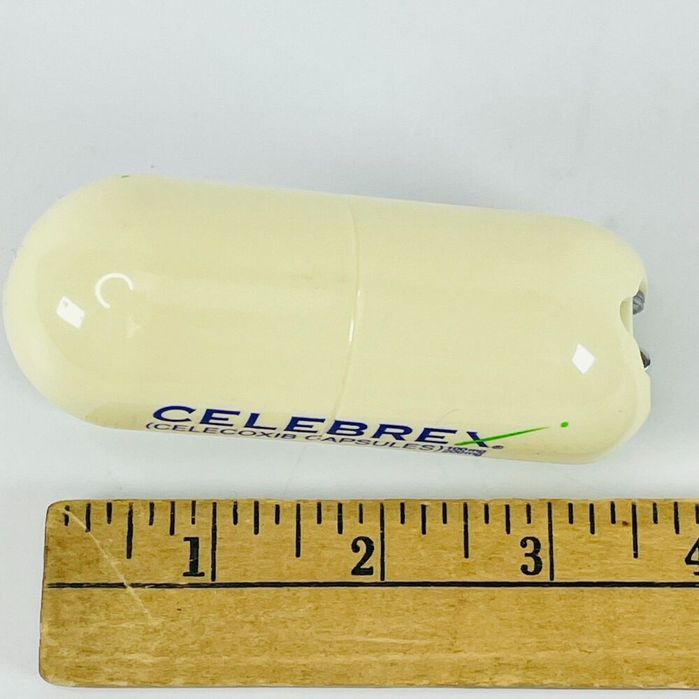 Celebrex Drug Rep Pharmaceutical Advertising Mini Stapler Promo Celecoxib Vtg - Picture 4 of 8